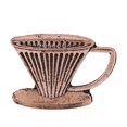 thumbnail image 1 of Broche decorativo de la serie Mini Cute Novel Coffee Kettle Cup Bean para mujer(1#), 1 of 8