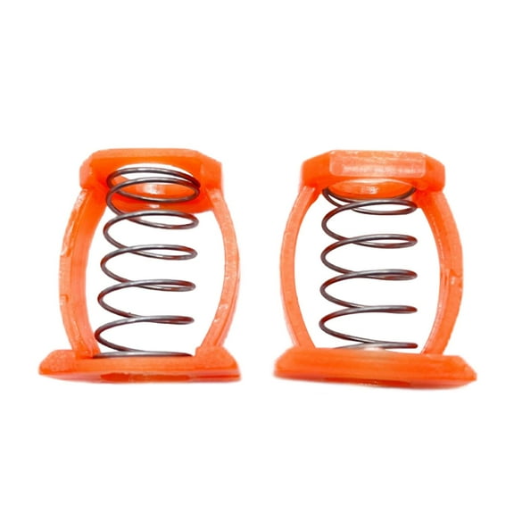 2x Folding Bike Hinge Clamp Buckle Lever Fixed Replace Spring Equipment