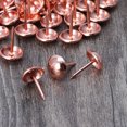 thumbnail image 4 of ZPAQI 100 Pieces Antique Upholstery Nails Round Decorative Tacks Metal Thumb Tacks, 4 of 20