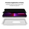 thumbnail image 2 of Belkin Tempered Privacy Glass Screen Protector - Easy Application with Installation Guide Tray - Crystal Clear Tempered Glass Screen Protector for Apple 14 Plus & 13 Pro Max, 2 of 4