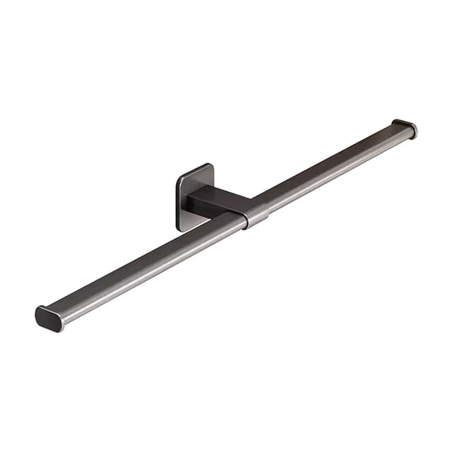 Tumotour Towel Rack Bathroom Towel Bar Wall Towel Storage No Hole Thickened Bar Towel Rack