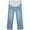 Light Blue, variant on Women's Maternity Jeans Over Belly Comfy Stretch Boyfriend Jeans Denim Pregnancy Pants Black
