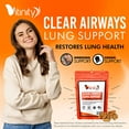 thumbnail image 4 of Lung Cleanse for Smokers - Clear Airways Lung Support Supplement - Natural Lung Health Complex - Lung Detox - for Smokers & Seasonal Allergy Relief Seekers - (15 Day Supply), 4 of 8