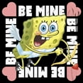 thumbnail image 2 of Men's SpongeBob SquarePants Cupid Be Mine  Graphic Tee Black 3X Large, 2 of 5