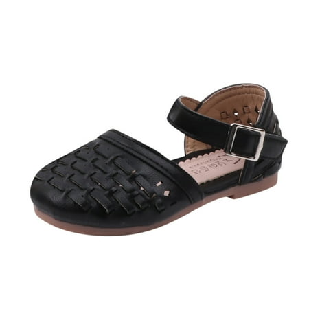 

Kids Sandals Summer Beach Weaved Casuanl Princess Shoes