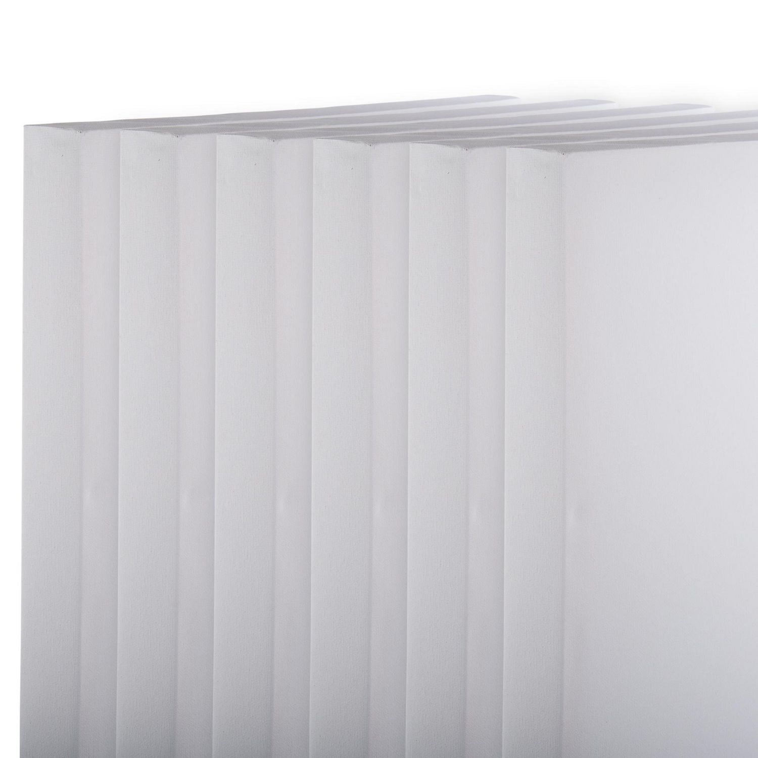 Time 4 Crafts 6-Piece Prestretched Blank Cotton Artist Canvas with Wooden Frame Set