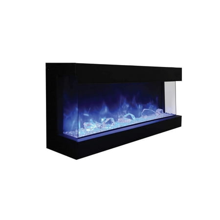 

Amantii Tru-View XL Deep 3-Sided Electric Fireplace 72-Inch Birch Log Media