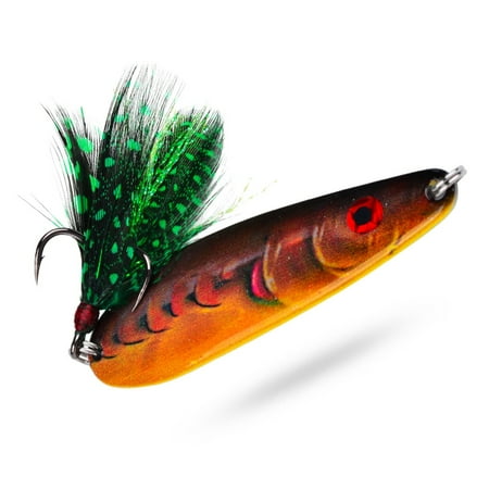 Long Casting Spoon Baits 3D Eyes Printing Simulated Baits For Saltwater Freshwater