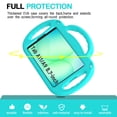 thumbnail image 6 of BMOUO Kids Case for Samsung Galaxy Tab A11 8.7 Inch 2025 / A9 8.7" 2023 / A7 Lite 8.7” 2021, with Shoulder Strap Lightweight, Shockproof Handle Stand Protective Cover, Cyan, 6 of 7