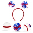 thumbnail image 2 of Yunliwuli Independence Day Patriotic Headbands for Holiday 4th of July Party Accessories Irish Festival Headband Headwear Party Props, 2 of 9
