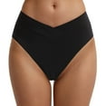 thumbnail image 6 of Povozer Cute Swimsuit for Women Bikini Swim Shorts Bottom Swimsuit Swimwear(Black,L), 6 of 6