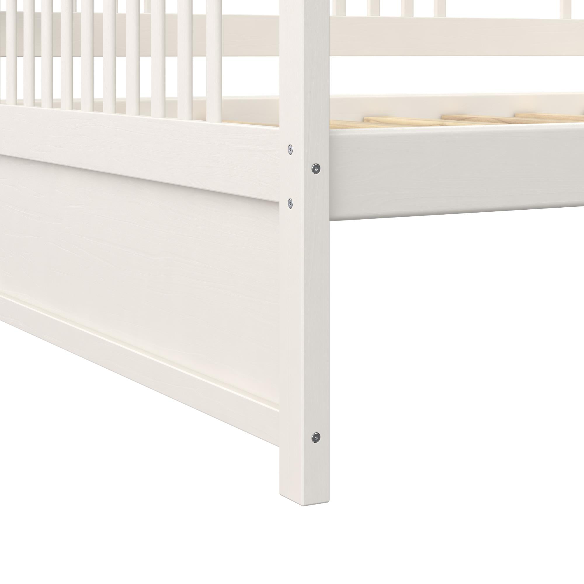 DHP Morgan Daybed, Full Size Frame with Slats, White - Walmart.com