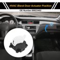 thumbnail image 2 of Reemplazo del actuador de puerta de mezcla de calefacción HVAC Unique Bargains para Cadillac CTS 2005 No.89023402 Actuador de puerta de aire Plástico Metal Negro, 2 of 6