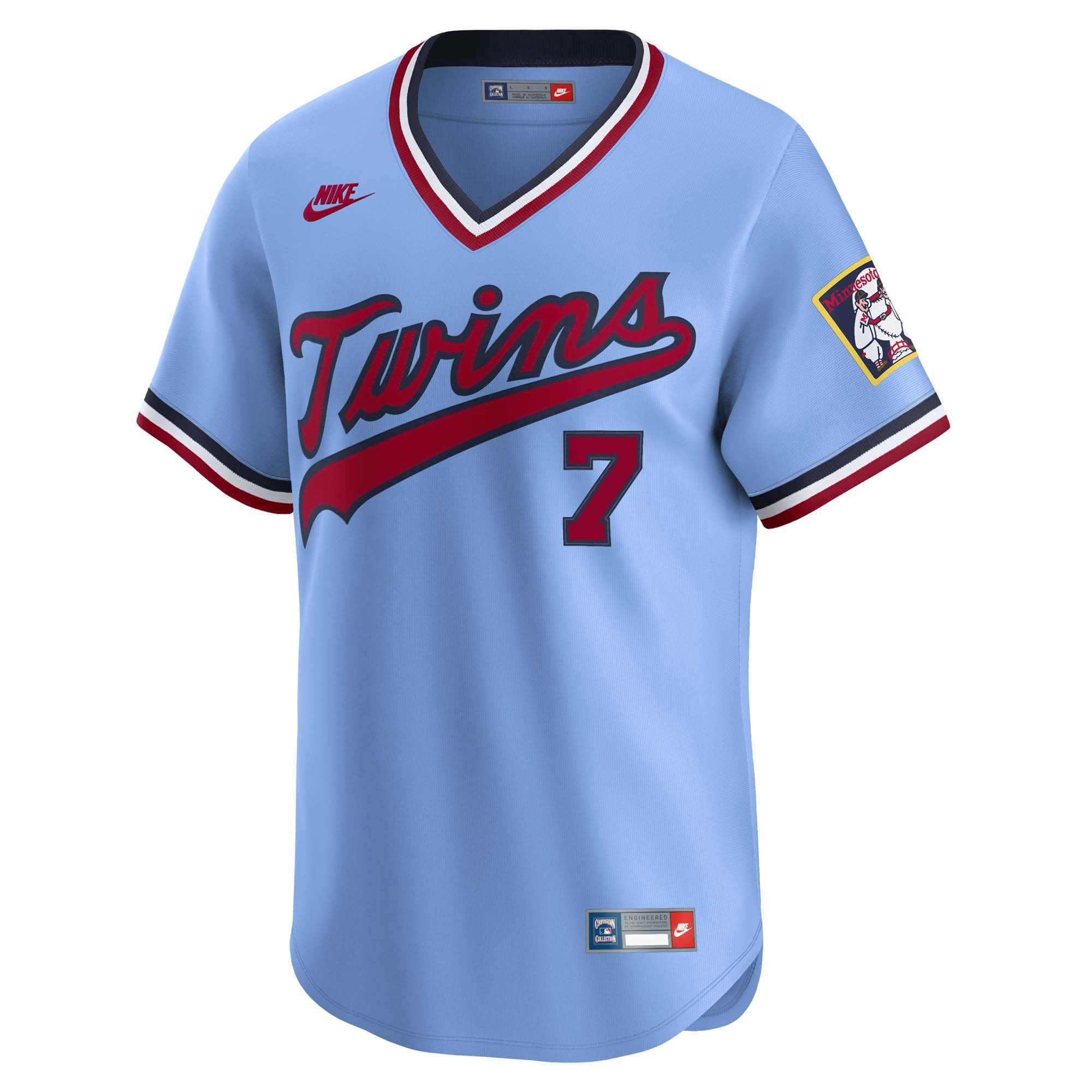 90's Minnesota Twins クーパーズタウン XL古着ゲームシャツ mens-nike-cooperstown-team-