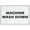 Warning Sign 2, variant on Loose Livestock Bright Yellow Reflective Aluminum Sign - 8"x12", Rust Free, Weather Resistant, Waterproof, Easy To Mount - Rural Road, Farm, Ranch, Livestock Area