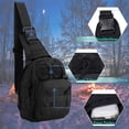 thumbnail image 3 of Bolso de hombro Mochila de pecho Mochila de un solo hombro Mochila deportiva militar Mochila de senderismo Mochila de día para hombres y mujeres, 3 of 5