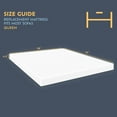thumbnail image 2 of Heyward 4.5” Sofa Queen Mattress, Memory Foam Mattress for Sofa Bed, 2 of 10