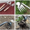 thumbnail image 5 of Gardening Tool - Hand Weeding Tool - Garden Tool - With Handle (4 Prong Rubber Handle), 5 of 5