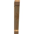 thumbnail image 2 of Ekena Millwork 6"W x 44"D x 44"H Traditional Slat Rough Sawn Bracket, Western Red Cedar, 2 of 4