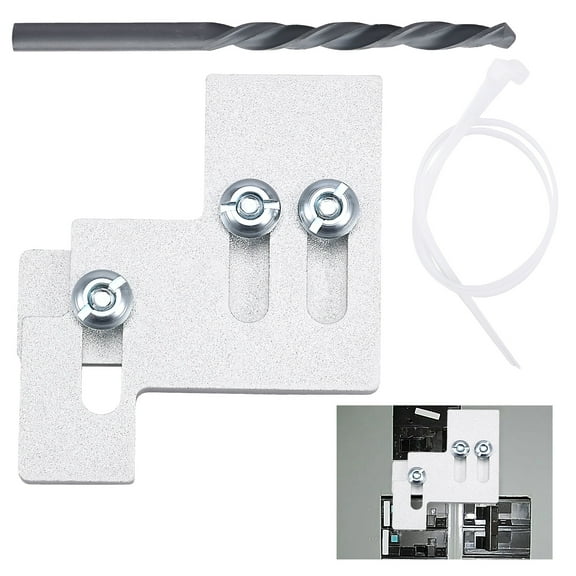 AEVXKHI Aluminum Generator Interlock Kit, Safe Generator Interlock Easy to Operate Interconnect Kit for Protect Electrical System