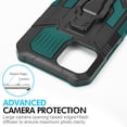 thumbnail image 5 of The Pocket Clipper 3-in-1 Metal Case For Iphone 12 Pro Max 6.7 - Midnight Green Black, 5 of 8