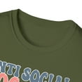 thumbnail image 3 of Anti Social Dog Mom, Gildan Unisex Softstyle T-Shirt, Graphic Tee, S-3XL, 3 of 3
