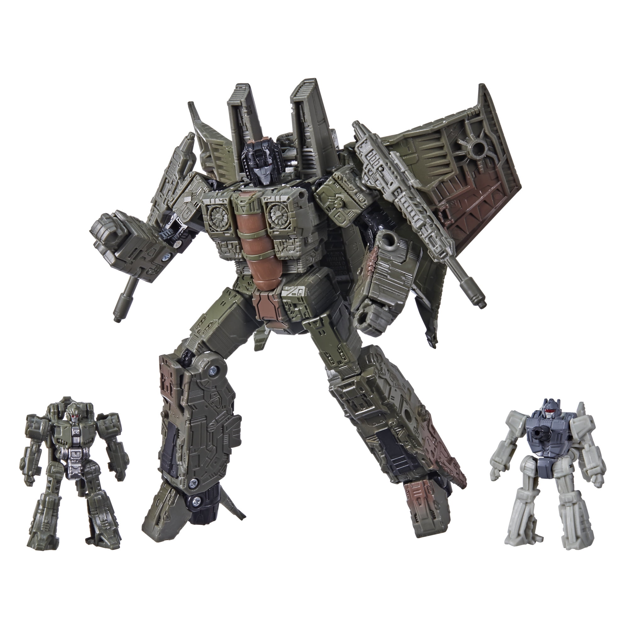 NEW  Transformers War for Cybertron Netflix 7" Voyager Decepticon Hotlink 3-Pack 