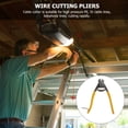 thumbnail image 5 of 8 Inch Cable Cutters Wire Scissors Cable Cutting Pliers Steel Hand Cutting Tools, 5 of 6