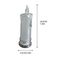 thumbnail image 3 of LED Flameless Candles,Fake Candle,Battery Operated Candles Battery Included for Halloween Bedroom Birthday Wedding Christmas Decorations Home Decor, 3 of 5
