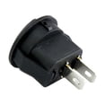 thumbnail image 3 of Universal Black 12 Volt 2 Pin Round On/Off Mini Rocker Switch Harness  (5/pack), 3 of 3