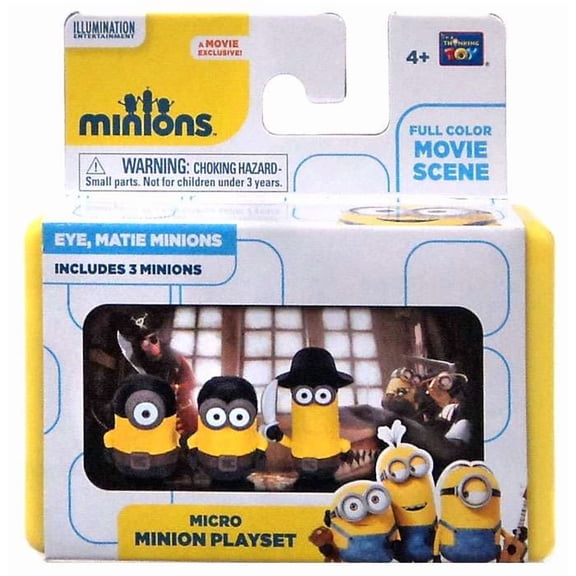 Despicable Me Minions Movie Eye, Matie Minions Micro Playset