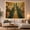Emerald Peacocks, variant on Two Peacocks on Flowering Branches Majestic Vintage for Nature Lovers Peacock Wall Art Housewarming Gift Tapestry Wall Hanging for Living Room and Bedroom