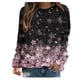 thumbnail image 1 of Sudadera estampada con cuello redondo y manga larga para mujer a la moda Fridja bvmnju646, 1 of 5