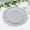 Silver, variant on Balsa Circle 10 Silver 13 in Round Plastic Charger Plates with Reef Rim Design Party Tableware Wedding Reception Birthday Event Home Decorations Supplies