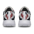 thumbnail image 4 of God Bless America Shoes Patriotic Eagle Independence Day Print Sneakers Lightweight Comfortable Running Shoes for Men Women White Size 10, 4 of 7