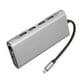 thumbnail image 5 of USB C Hub 11 en 1 HD interfaz multimedia VGA PD 5Gbps Transmisión estación de acoplamiento para Ordenadores portátiles, 5 of 8