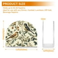 thumbnail image 4 of Yayeee Napkin Holder for Table Kitchen Paper Tissue Organization, Green Birds, 4 of 8