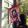 thumbnail image 6 of Gordon Setter My Valentine House Flag 28 in x 40 in, 6 of 7