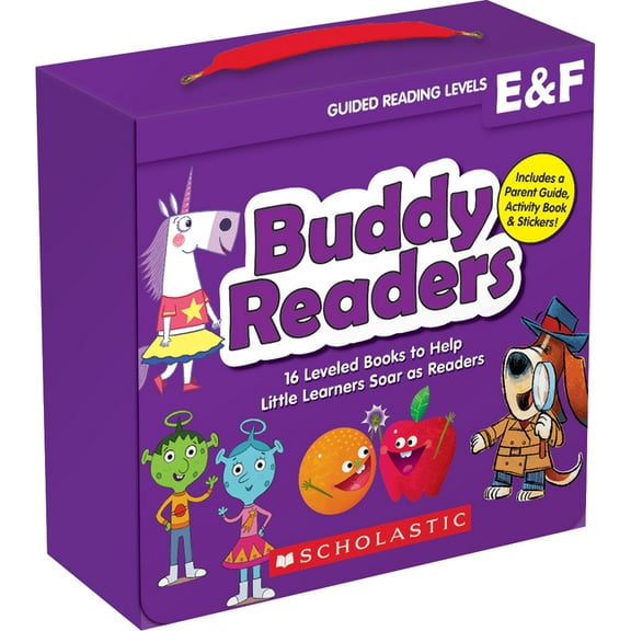 Buddy Readers: Levels E & F (Parent Pack): 16 Leveled Books to Help Little Learners Soar as Readers, (Paperback)