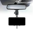 thumbnail image 2 of Kenally Soporte para teléfono para coche Soporte de extensión para espejo retrovisor de coche de 360 ​​grados Trazadores de navegación Kenally VI011355-00, 2 of 6