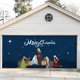 thumbnail image 1 of Fiudx Ofertas De La Semana Decoración Navideña Para Puerta De Garaje, Cubierta Navideña Para Puerta De Garaje, Mural Grande Para Puerta De Garaje De Feliz Navidad, Pancarta Navideña Colgante Para Est, 1 of 2