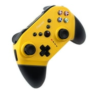 Wireless Controller for Nintendo Switch, OLED Model, Switch Lite, with Programmable Buttons, Gyro Axis, Vibration, Turbo, Yellow