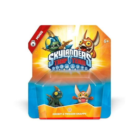 Skylanders Trap Team: Drobit and Trigger Snappy - Mini Character 2 Pack