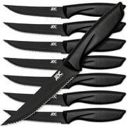 Lux Decor Collection Knives Set Stainless Steel - Steak Knives Set of 8 Pieces Dinner Knives Set - Steak Knives Set Dishwasher Safe