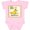 AD-Pink, variant on B is for Banana Boys or Girls Baby Bodysuit
