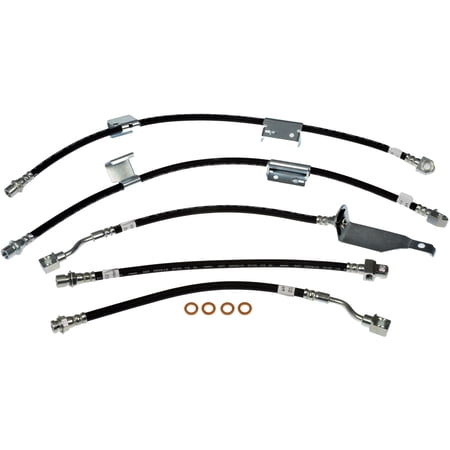 Dorman 622-206 Brake Hydraulic Hose Set for Specific Cadillac / Chevrolet / GMC Models
