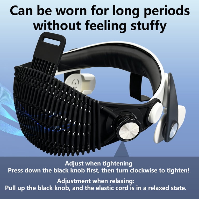 Head Strap for Meta Quest 3S/Quest 3, Adjustable VR Head Strap