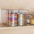 thumbnail image 4 of Homeries Pantry Organizer, Clear Storage Bins, for Kitchen, Pantry, Cabinets, for Storing Packets, Spices, Sauce, Snacks,  Set of 4, Dimensions: 11” x 8” x 6”, 4 of 9