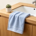 thumbnail image 4 of Extra-Large Cotton Bath Towel, 74 x 33 cm, Lightweight, Soft, Absorbent, Quick-Drying, Multicolor Design, 4 of 6