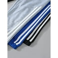 thumbnail image 6 of Boys Casual Joggers With Side Stripe, Solid Color Everyday Sports Sweatpants,3-Pack, 6 of 8